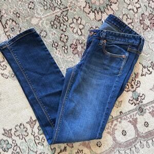 LOFT Modern Slim Jeans 26 2 Dark Wash Skinny Women's